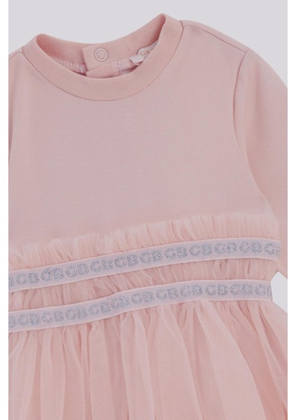 Bg Store Kız Bebek Pembe Elbise modelleri
