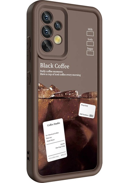 Plus Serisi Samsung Galaxy A32 4g Koyu Kahve Kapak