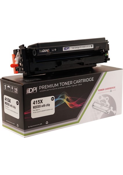 Hp 415X Chipli Muadil Toner – M454 M479 – 7500-6000 Baskı Cmyk