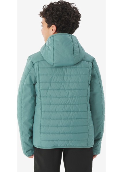 Quechua Çocuk Outdoor Şişme Mont - Yeşil - 7/15 Yaş - MH100 fırsatları