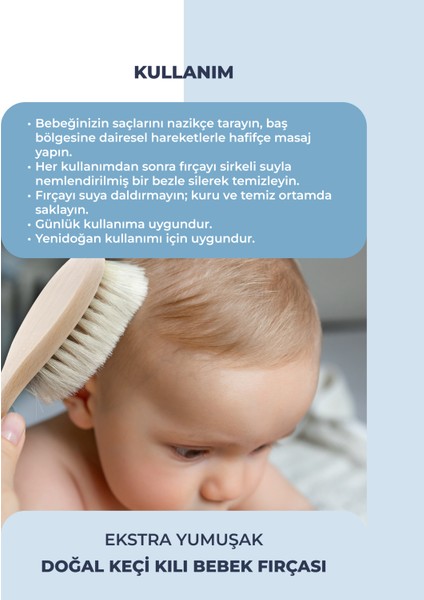 Konak Önleyici Yeni Doğan Bebek Banyo Bakım Seti