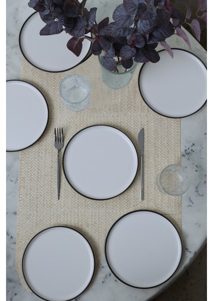 Simply Nordic Pasta Tabağı 22 cm 6 Adet 19985