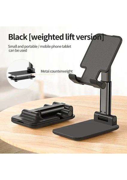 Masa Cep Telefonu Tutucusu iPhone Ipadi Ipad Xiaomi Ayarlanabilir Masaüstü Tablet Tutucu Evrensel Tablo Cep Telefonu Standcolor: Beyaz (Yurt Dışından)