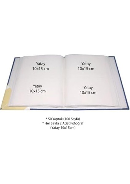 Fotoğraf Albümü 10X15CM 200 Fotoğraf Kapasiteli Renkli Papatya Desenli Anı Albümü fiyatları