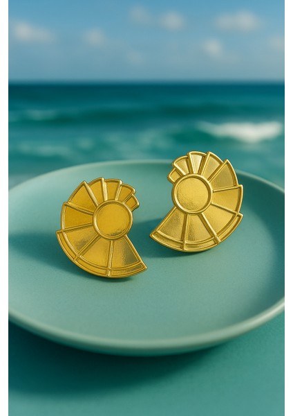 Fan Küpe – Işıltılı Cesur Stil fiyatları