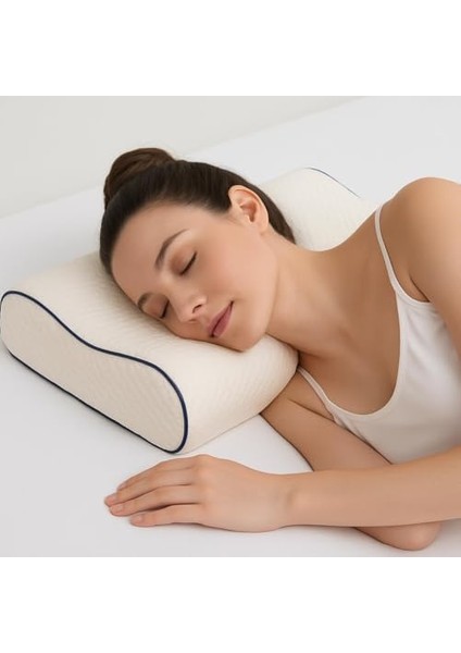 Boyun Destekli Ortopedik Yastık Yıkanabilir Rahat Uyku Yastığı modelleri