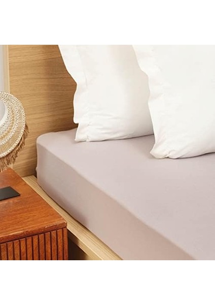 Home Penye Fitted Çarşaf Tek Kişilik Bej 100X200+30 cm fiyatları