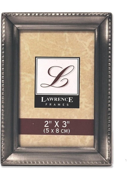Frames Antik Kalay 2 x 3 Fotoğraf Çerçevesi - Beaded Edge-Design