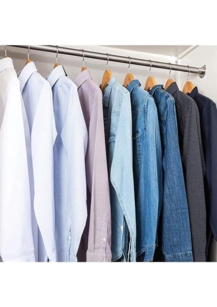 Home 6 Adet Ahşap Elbise Askısı,etek,pantolon,elbise,gömlek Için Dolap Içi Tahta Askı,gardrop Askısı (6) modelleri