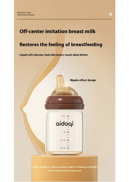 Bebek Yenidoğan 0-6 Ay Anti-Flatulans Anti-Choking Cam Biberon Hediye Seti (Yurt Dışından) fiyatları