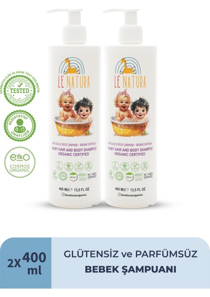 Bebek Şampuanı 2X400 ml