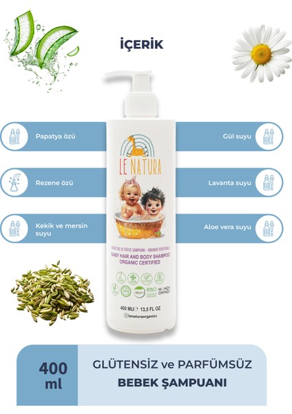 Bebek Şampuanı 2X400 ml fiyatları