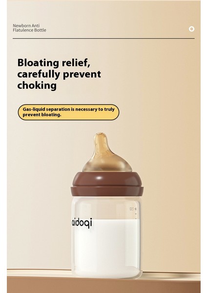 Bebek Yenidoğan 0-6 Ay Anti-Flatulans Anti-Choking Cam Biberon Hediye Seti (Yurt Dışından) modelleri
