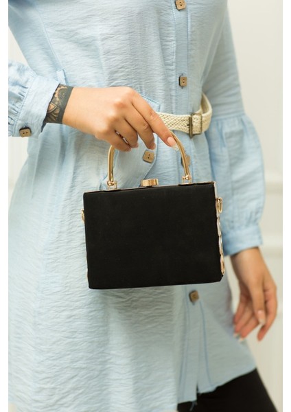 161 Süet Para Burs Abiye Çanta | Zarif ve Yumuşak Tasarım fırsatları