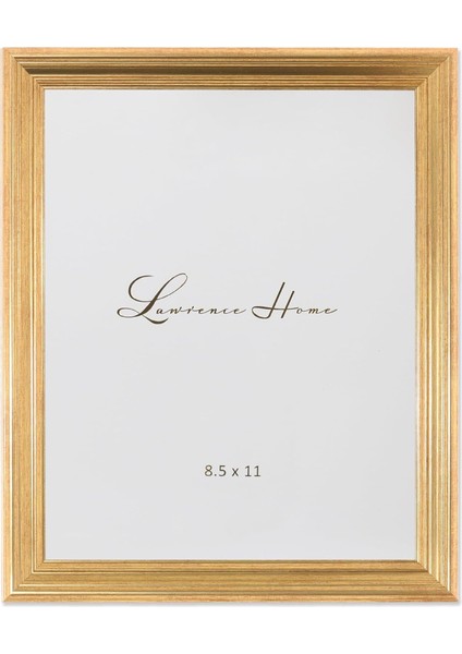 Frames 8,5 x 11 Sutter Brüniert Gold Bilderrahmen