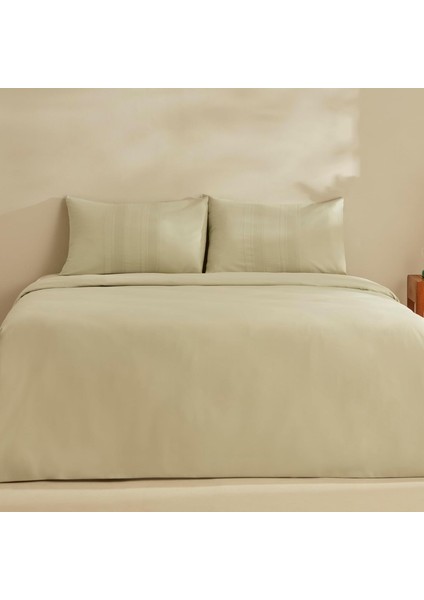 Home Sesy Armürlü Çift Kişilik Nevresim Takımı, Mint