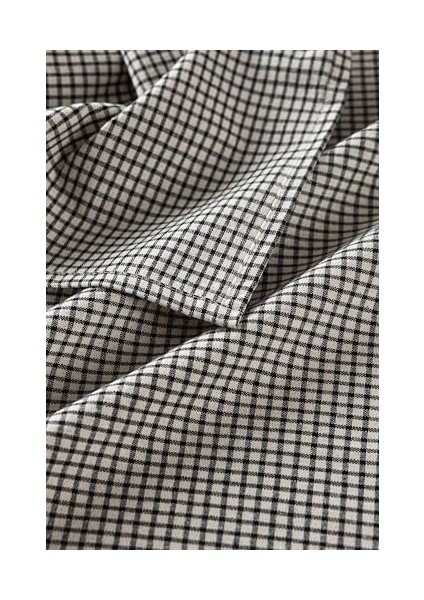 Wellstil Doku | Keten Piti Kareli Runner - Piknik Örtüsü 40 x 150 cm (Siyah) modelleri