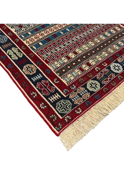 El Dokuma Sıfır Iran Sumak Kilimi 84X200 Yün Yolluk fiyatları