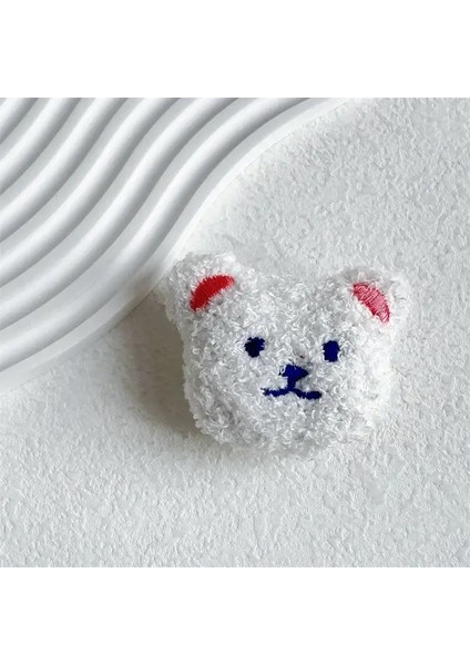 Sevimli Ayı Kürle Komik Kaık Peluş Peluş Katlanır Kavrama Telefon Tutucu Iphone 15 Samsung Destek Tok Soketi Cep Parmağı Griptok Stand Renk: F (Yurt Dışından)