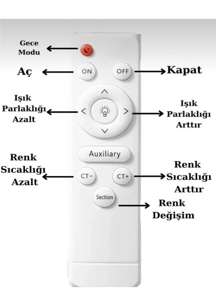 Istanbul Avize Begonvil Gümüş Kumandalı 3 Renkli Ledli Modern Taşlı LED Avize