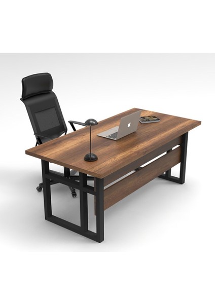 Meva A Ofis Çalışma Masası 180CM*90CM Metal Ayaklı Barok MEV01-BA