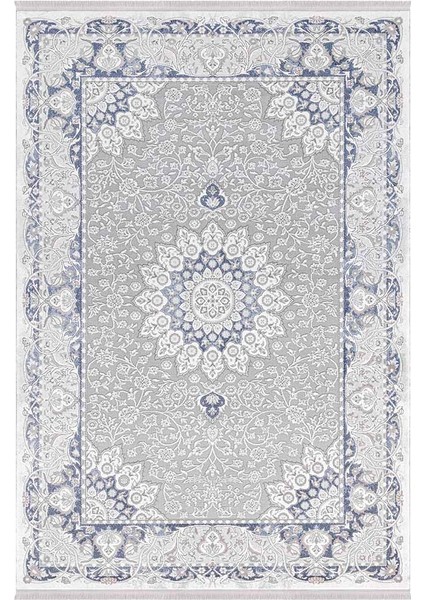 Ipek Mekik Halı Maçka 2159A Gri Mavi Salon, Mutfak, Oturma Odası, Çocuk Odası Halisi