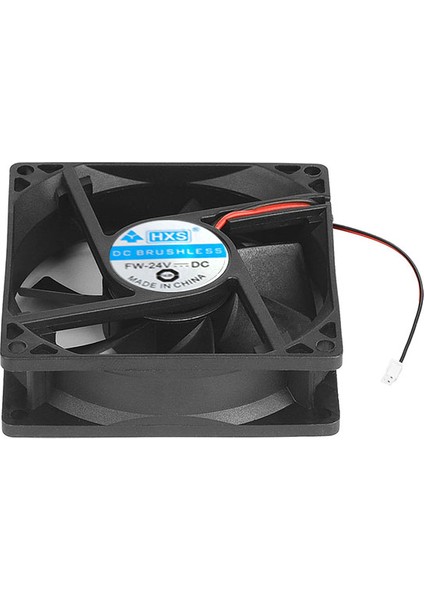 8cm 24V 2 Pinli Kasa Fanı 8cm x 8cm x 2.5cm 2 Pimli Dc 24VOLT Fan fırsatları