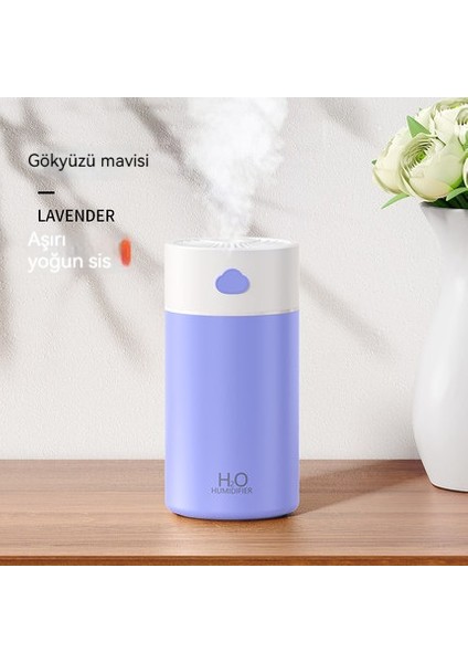 Yeni Bulut Nemlendirici USB Ev Araba Mini Nemlendirici Büyük Kapasiteli 400ML Aromaterapi Nemlendirici (Yurt Dışından)