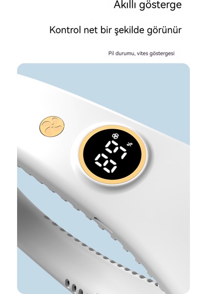 Beş Vites Dijital Ekran Sessiz Açık Hava Spor Boyunlu Fan (Yurt Dışından) fiyatları