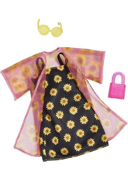 GWF04 Barbie'nin Kıyafet Koleksiyonu 2'li Paketler / +3 Yaş modelleri