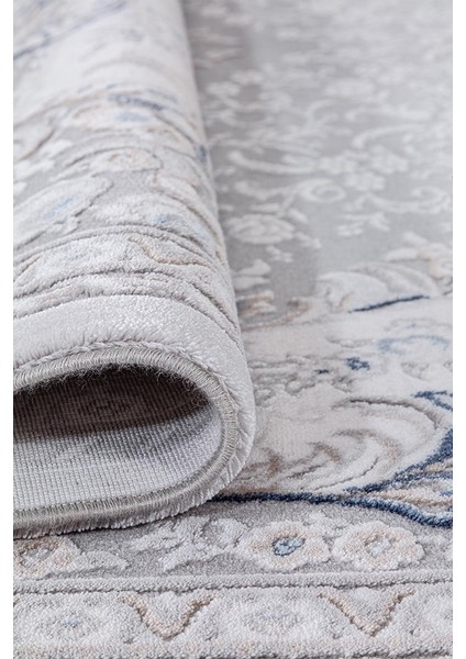 Ipek Mekik Halı Maçka 2158A Gri Mavi Salon, Mutfak, Oturma Odası, Çocuk Odası Halisi fırsatları