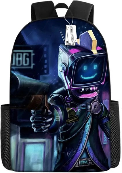 Skibidi Tuvalet Su Geçirmez Omuz Çantası Öğrenci Anime Sırt Çantası Erkek ve Kız Okul Çantası Büyük Kapasiteli Çizgi Film Mochila Renk: BBB3-B1B (Yurt Dışından)