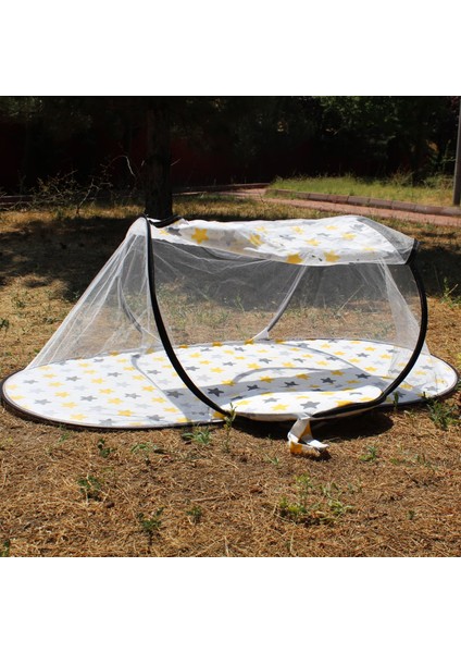 Katlanabilir Bebek Cibinlik Tül Sineklik Haşere Koruyucu Çantalı Bebek Gölgelik Çadırı 120-60 cm fiyatları