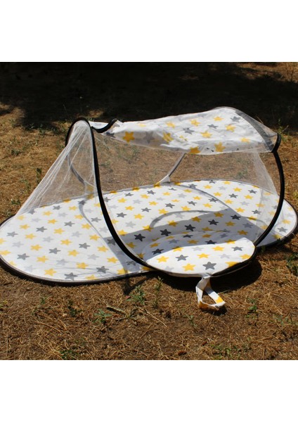 Katlanabilir Bebek Cibinlik Tül Sineklik Haşere Koruyucu Çantalı Bebek Gölgelik Çadırı 120-60 cm modelleri