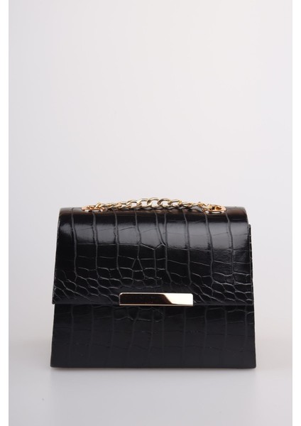 Weembag Kroko Zincir Askılı Roma Kadın Çanta