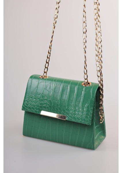 Weembag Kroko Zincir Askılı Roma Kadın Çanta modelleri