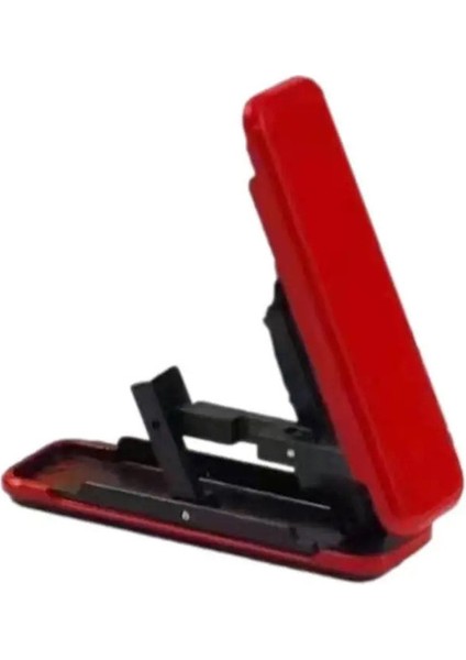 Plastik Cep Telefonu Tutucu Ultra Ince Siyah Gümüş Kırmızı Pembe Cep Telefonu Standlar Katlanabilir Katlanabilir Telefon Braketi Universalcolor: Kırmızı (Yurt Dışından)