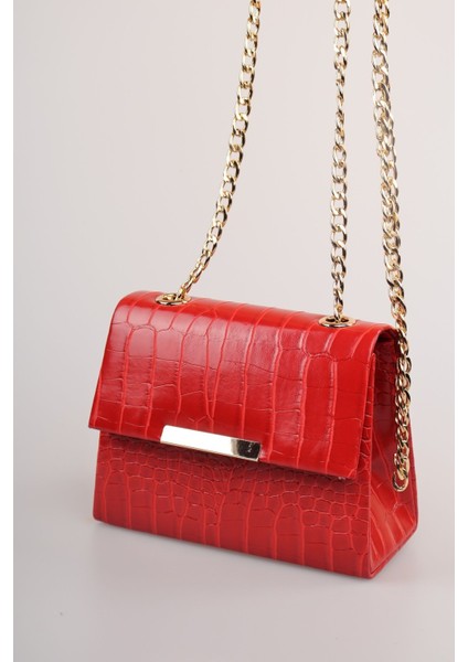 Weembag Kroko Zincir Askılı Roma Kadın Çanta modelleri
