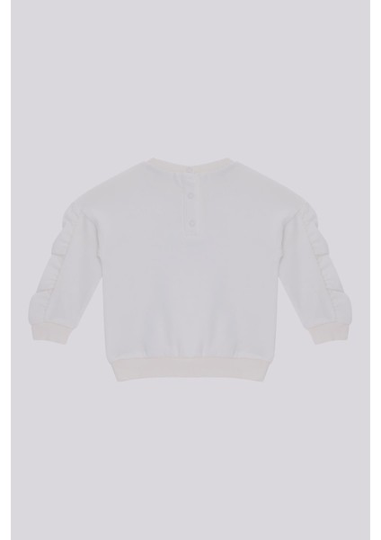 Bg Store Kız Bebek Ekru Sweatshirt fiyatları