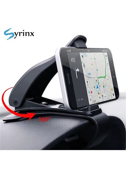 Araba Telefon Tutucu Universal Ayarlanabilir 360 Derece Gezinme Gösterge Tablosu Araba Mobil Destek Klip Kat Tutucu Smartphonescolor Için: Dönememiyorum (Yurt Dışından)