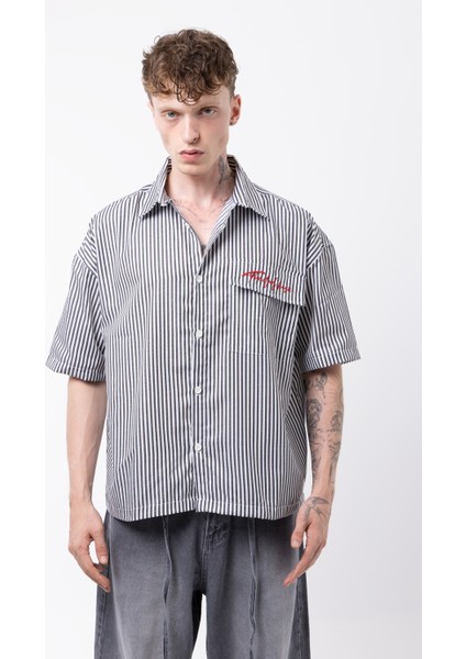 Cizgili Crop Gömelk fırsatları