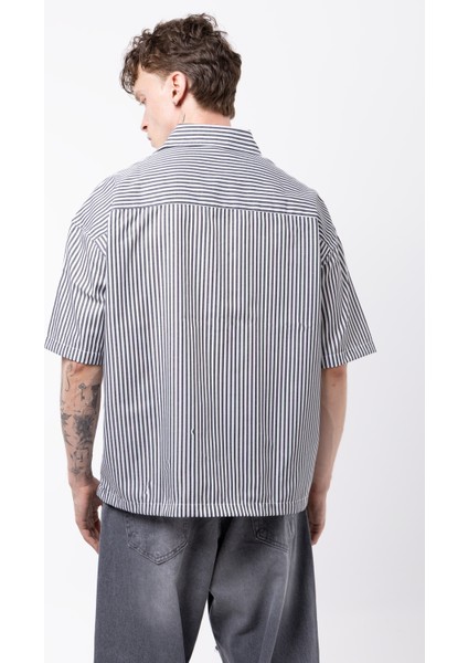 Cizgili Crop Gömelk indirimleri