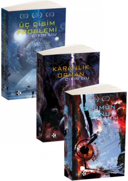 Üç Cisim Problemi Serisi - Cixin Liu 3 Kitap Ciltsiz 1816 Sayfa Bilimkurgu Roman Seti fiyatları