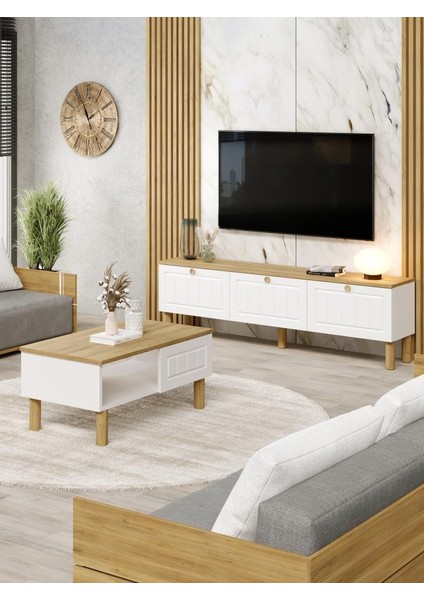 Venaset Tv Ünitesi ve Orta Sehpa Membran Kapak