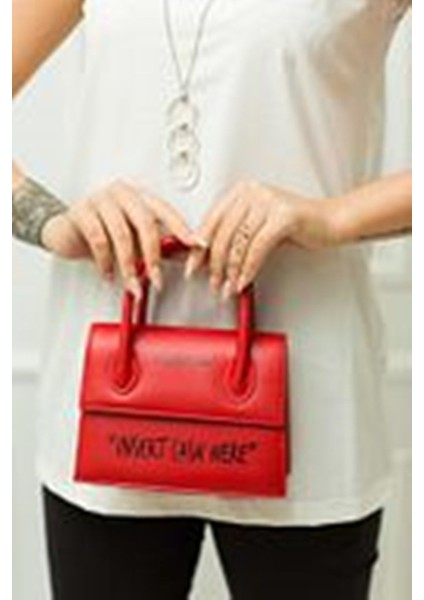 321 Mat Çift Saplı Baskılı Portföy Çanta | Şık Günlük Çanta fırsatları