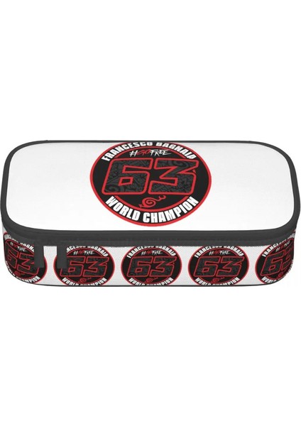 Pecco Bagnaia 63 Kalem Kılıfı Çocuklar Için Hediyeler Kalem Kutusu Kalem Çanta Kırtasiye Malzemeleri Kalem Tutucu Çanta Renk: 6 (Yurt Dışından)