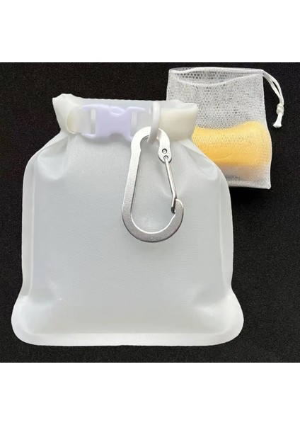 Seyahat Sabunu Torba Su Geçirmez Sızdır Köpek Kılıfı Hızlı Kuru Sabun Poşeti Seyahat Kampı Temeller Malzemeleri Tutucu Konteyner Renk: Kırmızı (Yurt Dışından)