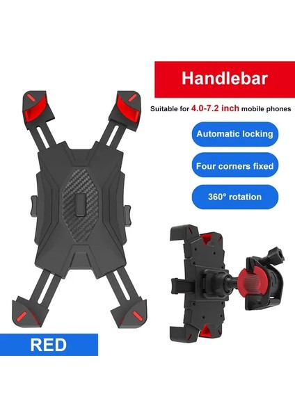 Araba Telefonu Için Yeni Mobil Destek Canlı Akış Standları Motosiklet Dağ Bisikleti Elektrikli Bisiklet Evrensel Sabit Framecolor: Siyah (Yurt Dışından)