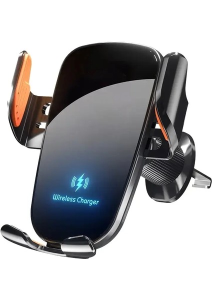Uyuxio Kablosuz Araç Cihazı Hava Havalandırıcı Hızlı Telefon Tutucu Iphone 16 Pro Max 15 14 12 13 Samsung Android Phonescolor: Siyah (Yurt Dışından)