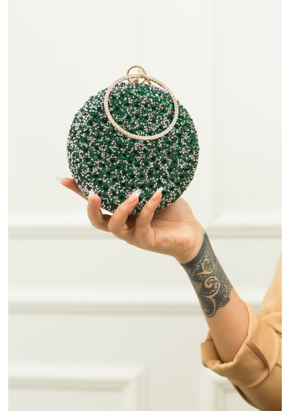 Weembag 167 Saten Taşlı Bilezik Abiye Çanta | Lüks Gece Çantası indirimleri